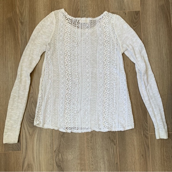 Hollister Lace Back Sweater - Picture 3 of 4